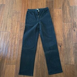 MELINA PANT BLACK DENIM SIZE 0